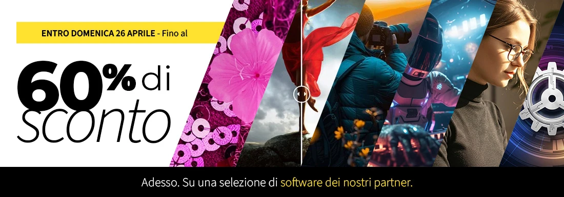 Fino al 70% di Sconto sui prodotti partner